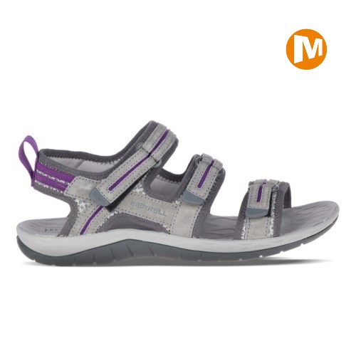 Merrell Siren 2 Strap Sandalen Damen Grau [DE-SEJMO]